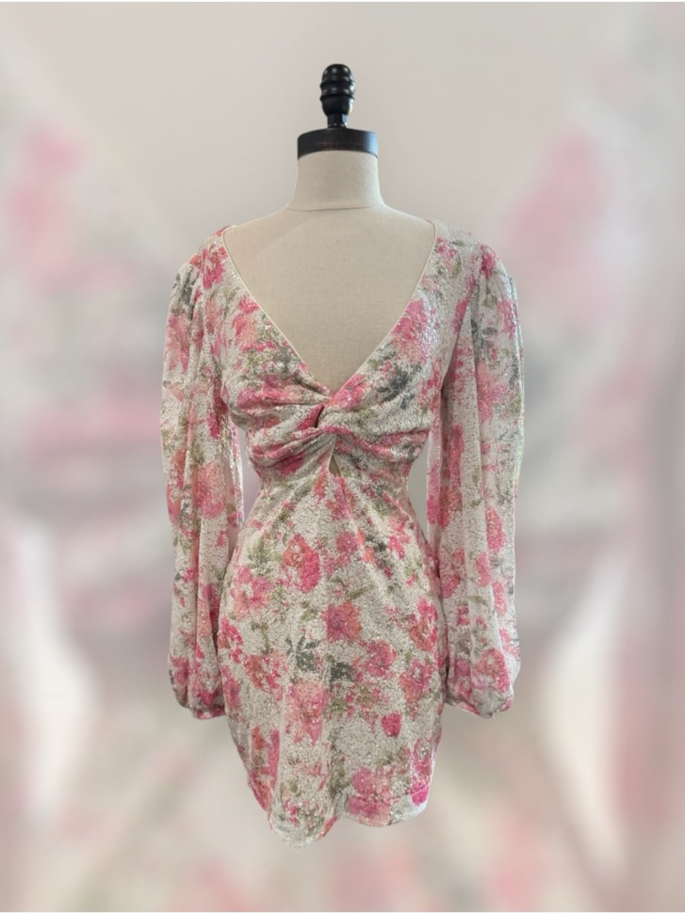 One33 Social Vintage Floral Mini Dress
